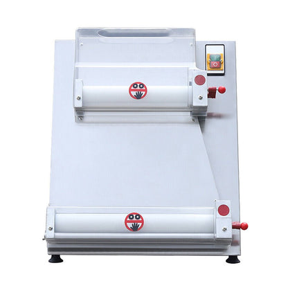 Premium Electric Commercial Pizza Dough Roller Pastry Sheeter Press Machine, 16-Inch (SAK83627)