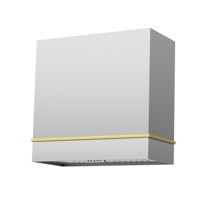 Akicon 30" Stainless Steel Wall Mount Range Hood with 600 CFM Vent Hood