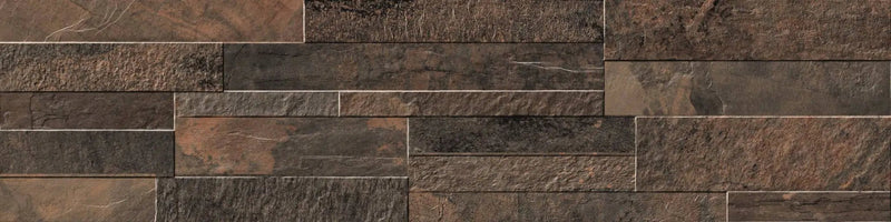 Veneer World Pro Ledgestone Canyon Rock Smart-corner Slate Look Porcelain Moldings 5.75x24