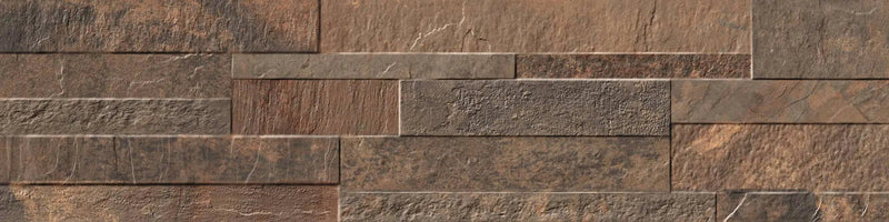 Veneer World Pro Ledgestone Canyon Summer Slate Look Porcelain Accent Tiles 6x24