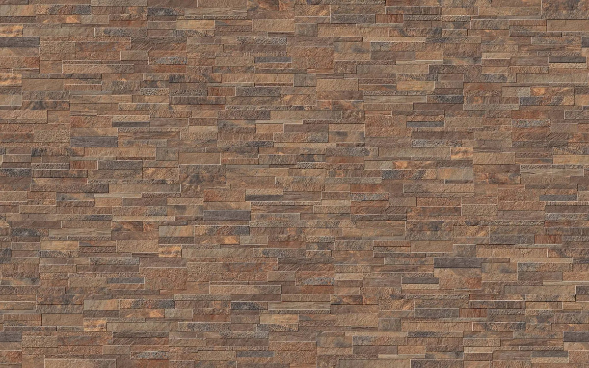 Veneer World Pro Ledgestone Canyon Summer Slate Look Porcelain Accent Tiles 6x24