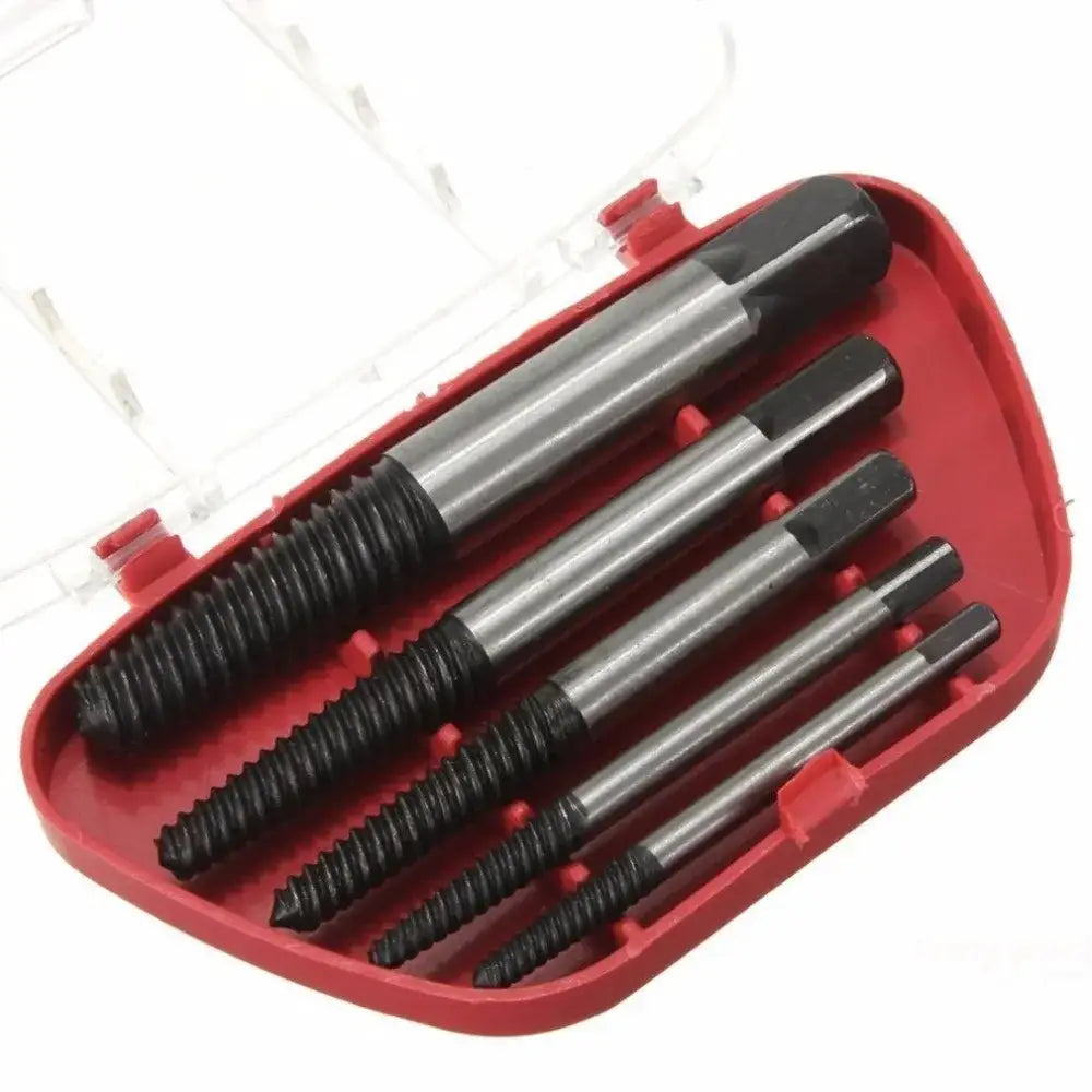 Professional alloy steel extractor drill bit set garage tool