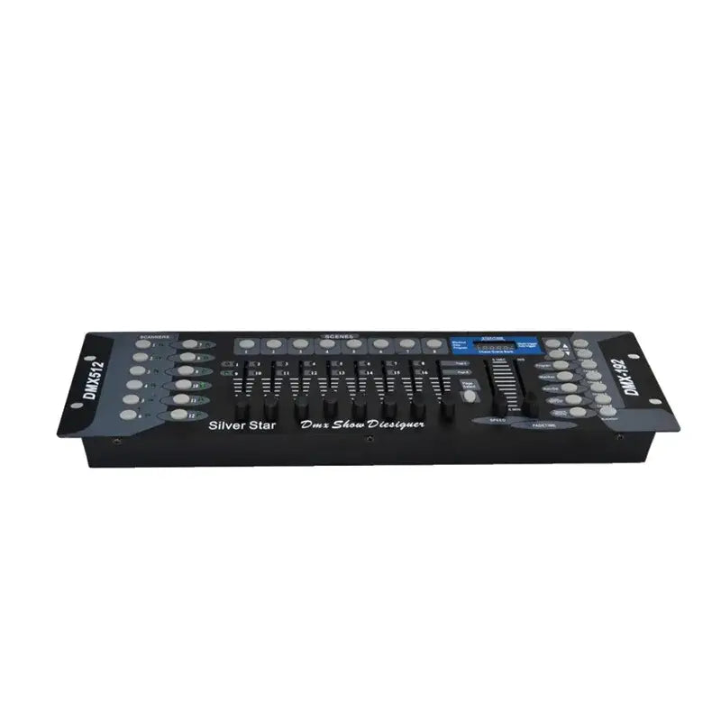 Professional black 192 channel dmx controller dj disco lighting panel