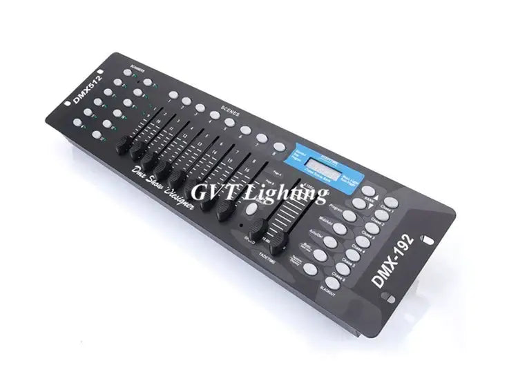 Professional black 192 channel dmx controller dj disco lighting panel