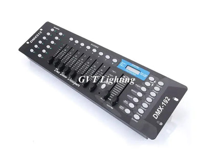 Professional black 192 channel dmx controller dj disco lighting panel