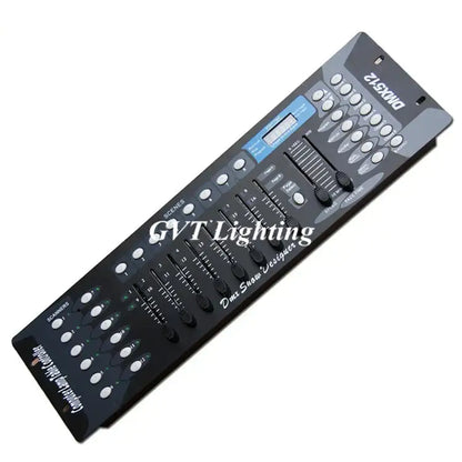 Professional black 192 channel dmx controller dj disco lighting panel