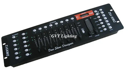 Professional black 192 channel dmx controller dj disco lighting panel