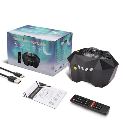 Projection Lamp with Water Pattern Light and Bluetooth Music