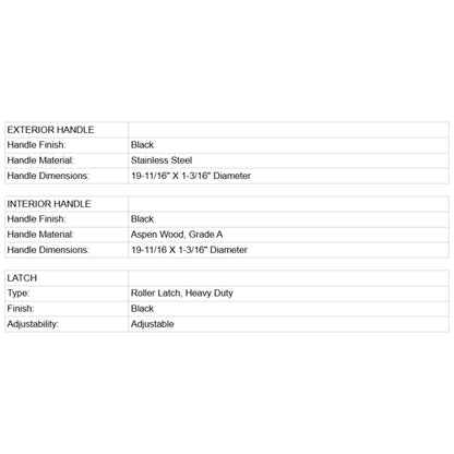 Prosaunas 24X73-Inch Thermo-Aspen Prehung Clear Glass Sauna Door (SAK17254)