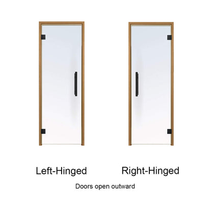 Prosaunas 36X81-Inch Thermo-Aspen Prehung ADA Tinted Glass Sauna Door (SAK73180)