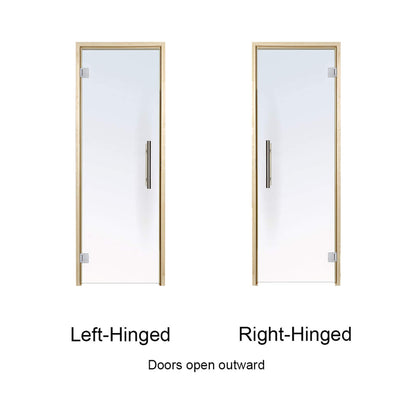 Prosaunas 36X81-Inch Aspen Clear ADA Glass Sauna Door (SAK75843)