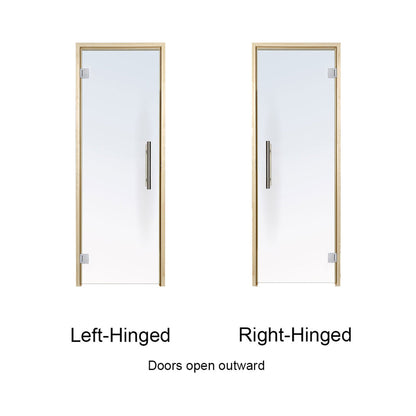 Prosaunas 36X81-Inch Aspen Prehung ADA Tinted Glass Sauna Door (SAK17952)