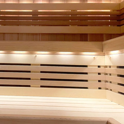 Prosaunas Cedar 1X4 VG S4SEE Vertical Grain Smooth 4-Sides Eased Edges Sauna Bench Wood [WOOD624] (SAK50213)