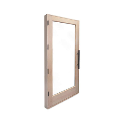 Prosaunas 37.5X81.5 Douglas Fir Hemlock Jamb Sauna Door With Dual-Pane Insulated Glass (SAK38145)