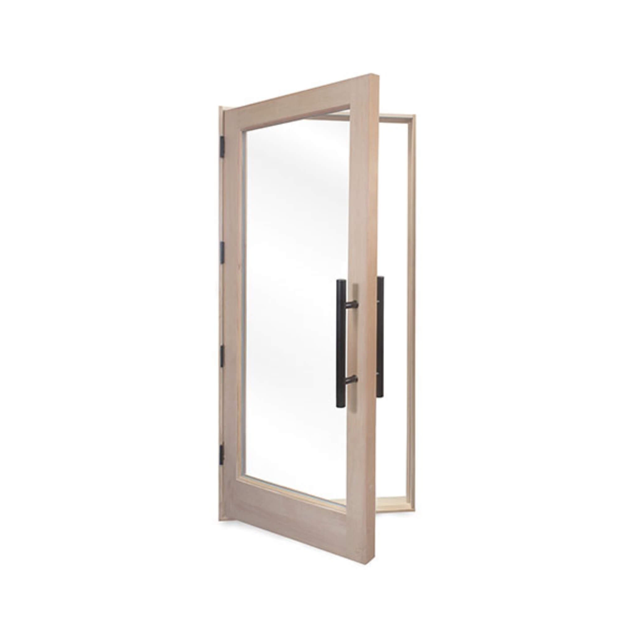 Prosaunas 37.5X81.5 Douglas Fir Hemlock Jamb Sauna Door With Dual-Pane ...