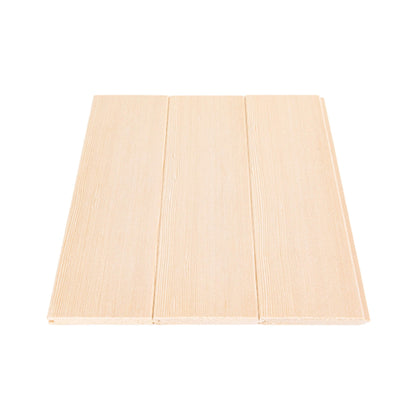 Prosaunas Hemlock 1/2X4 Vertical Grain T&G V2E Sauna Wall Wood [WOOD735] (SAK64039)