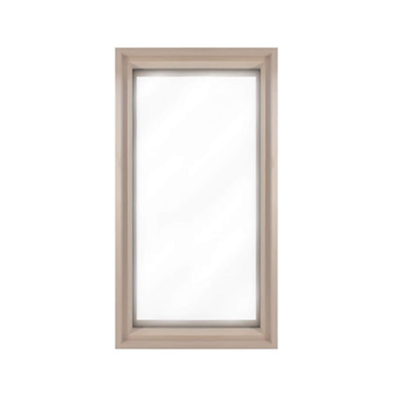 Prosaunas 17-5/8X31 Framed Hemlock Tempered Dual Pane Clear Glass Sauna Window (SAK44067)