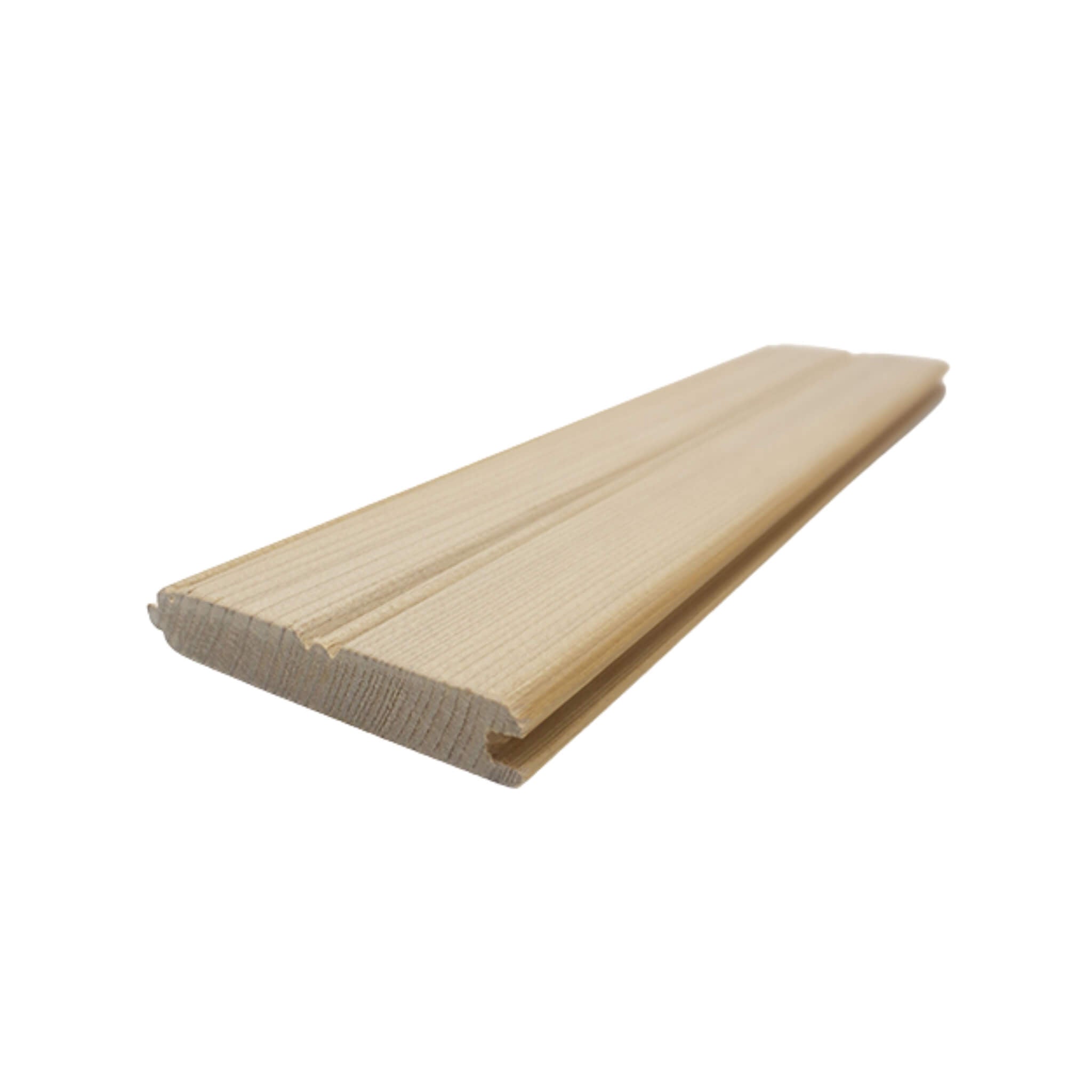 Prosaunas Hemlock 1X4 Vertical Grain T&G V2E Sauna Bench Wood [WOOD631] (SAK97532)