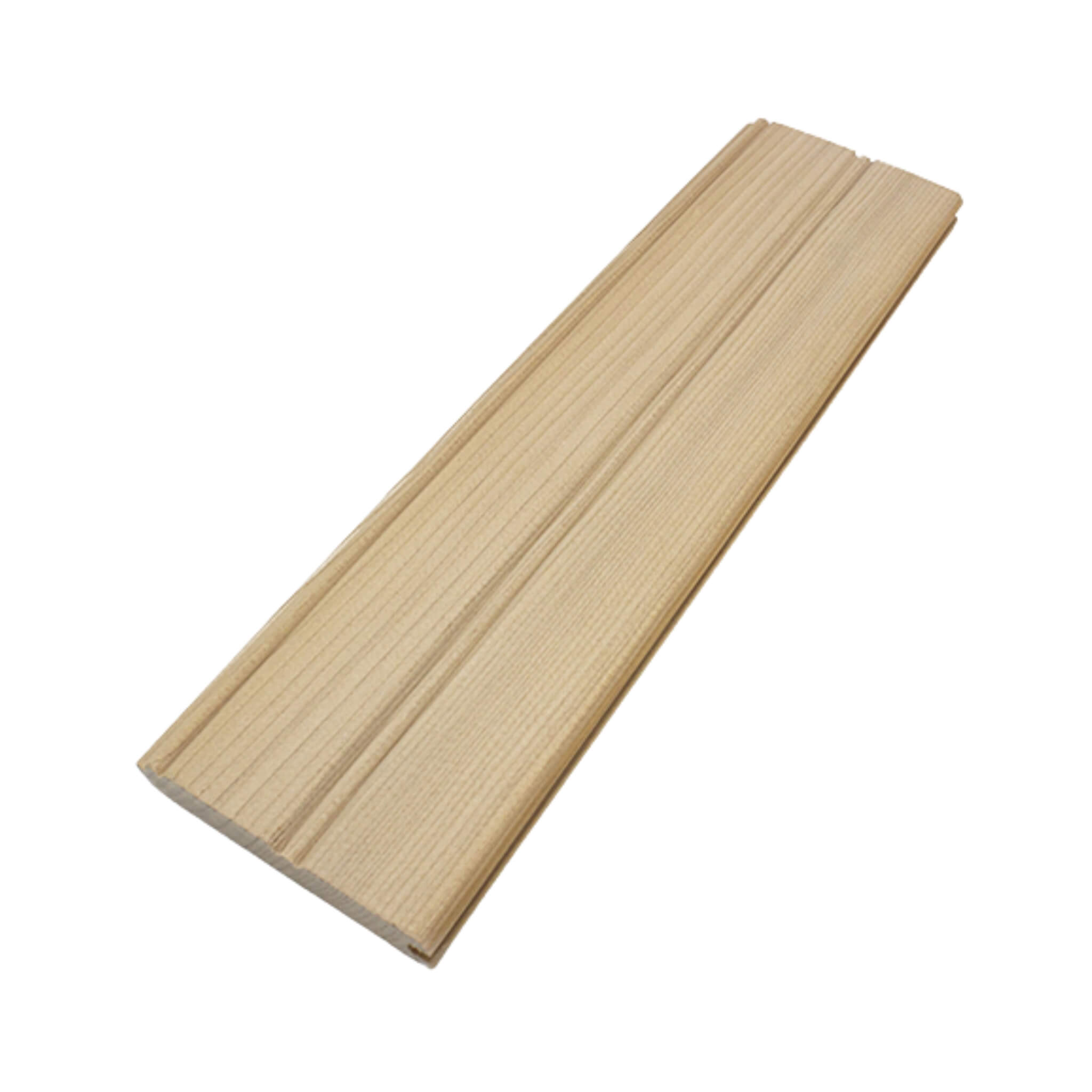 Prosaunas Hemlock 1X4 Vertical Grain T&G V2E Sauna Bench Wood [WOOD631] (SAK97532)