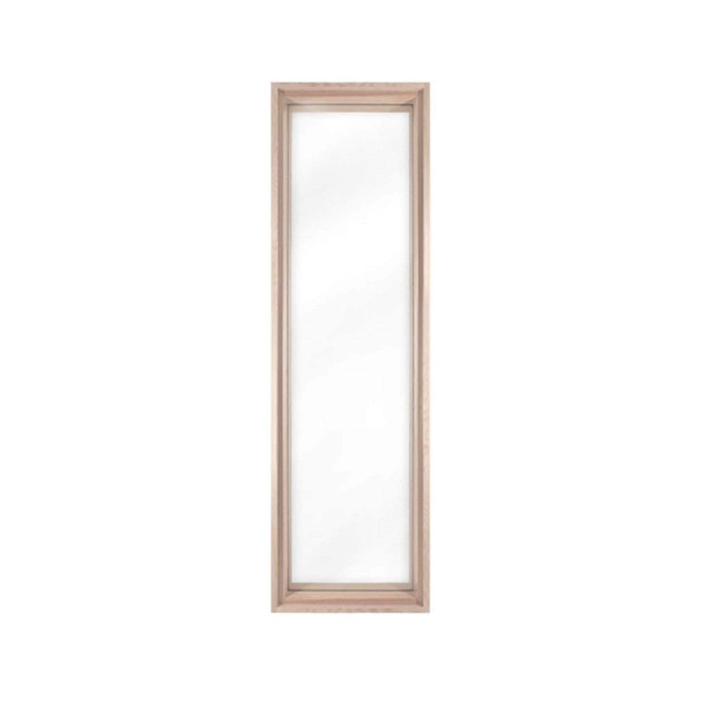 Prosaunas 17-5/8X61-5/8 Framed Hemlock Extra-Large Framed Dual Pane Clear Glass Sauna Window (SAK46398)