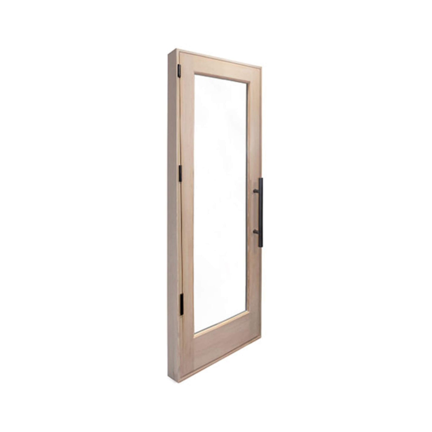 Prosaunas 25.5X81.5 Prehung Solid Wood Douglas Fir Sauna Door With Dual-Pane Insulated Glass (SAK25184)