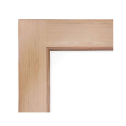 Prosaunas 30X80-Inch Prehung Solid Wood Sauna Door With Insulated Glass (SAK37912)