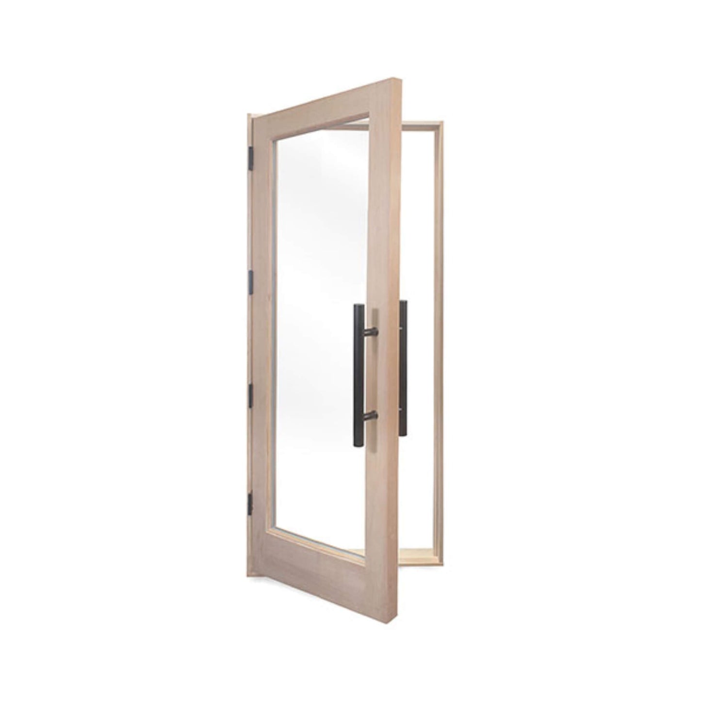 Prosaunas 30X80-Inch Prehung Solid Wood Sauna Door With Insulated Glass (SAK37912)