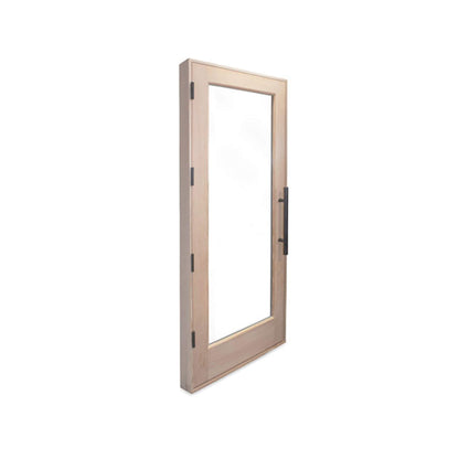 Prosaunas 30X80-Inch Prehung Solid Wood Sauna Door With Insulated Glass (SAK37912)