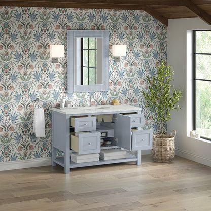 James Martin Breckenridge 48" Single Bathroom Vanity, Serenity Blue