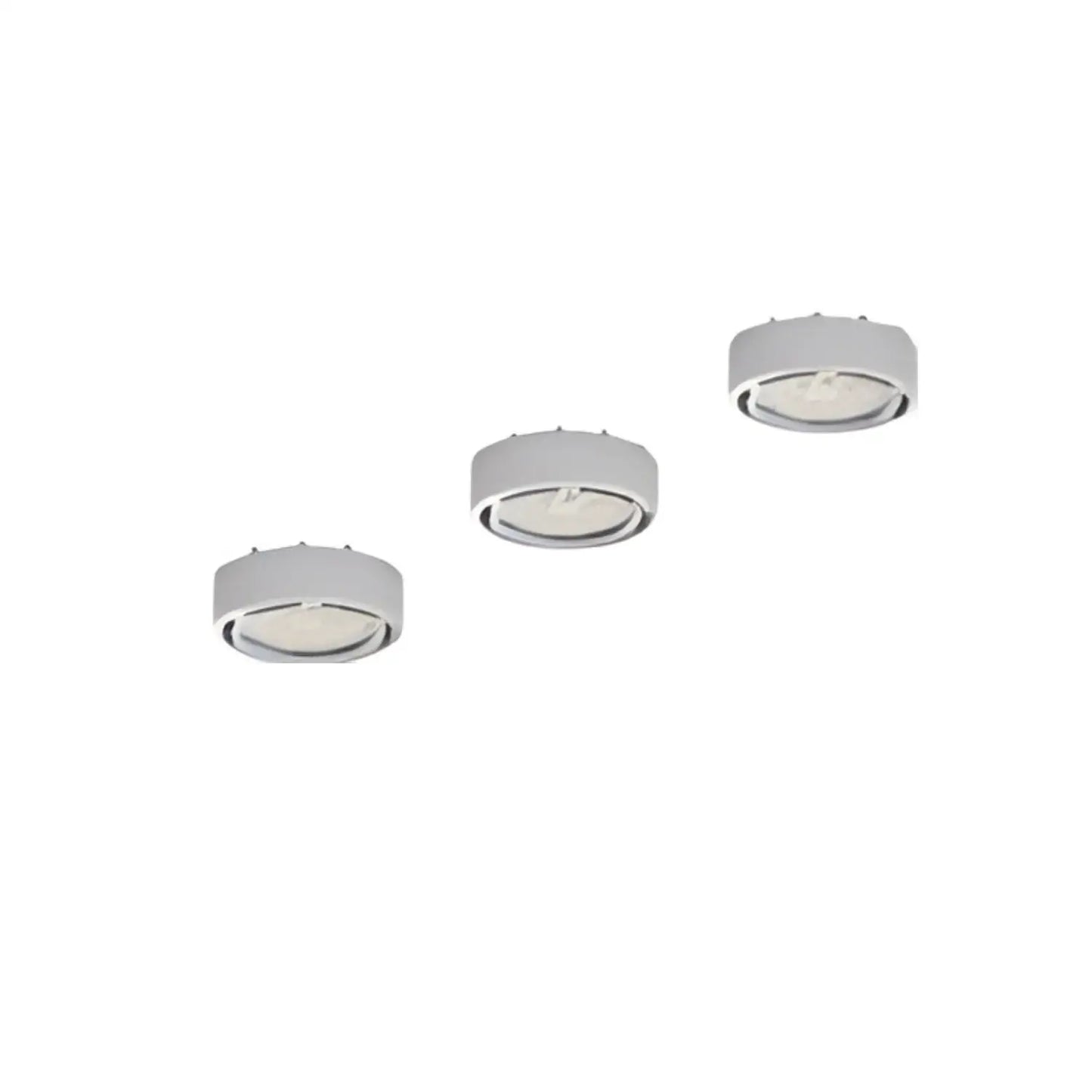 Puck Lights 4W 120V 3000K Dimmable Set with Mount Options & Plug-In
