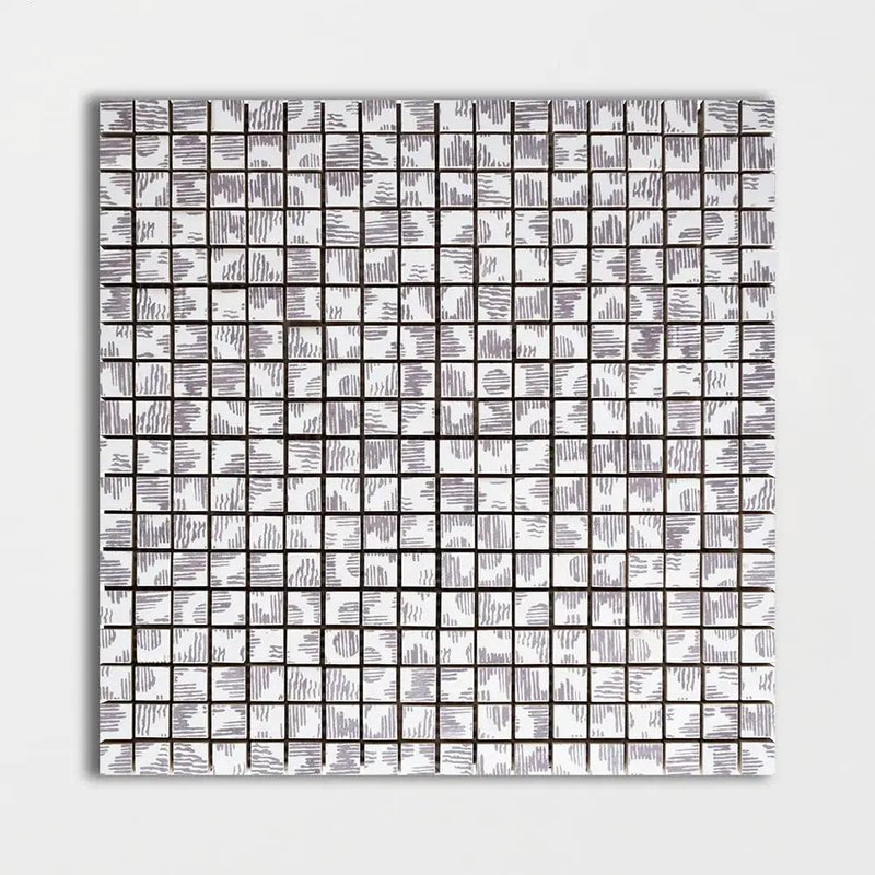 Purple Glossy Raili Colore Look Ceramic Mosaics 11 1/2x11 1/2