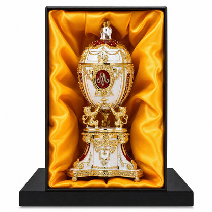 1903 Royal Danish Musical Imperial Easter Egg 9.6 Inches