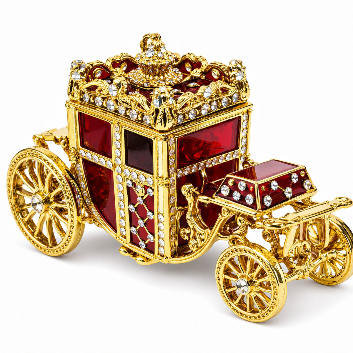 1897 Coronation Royal Imperial Easter Egg 3.8 Inches Tall