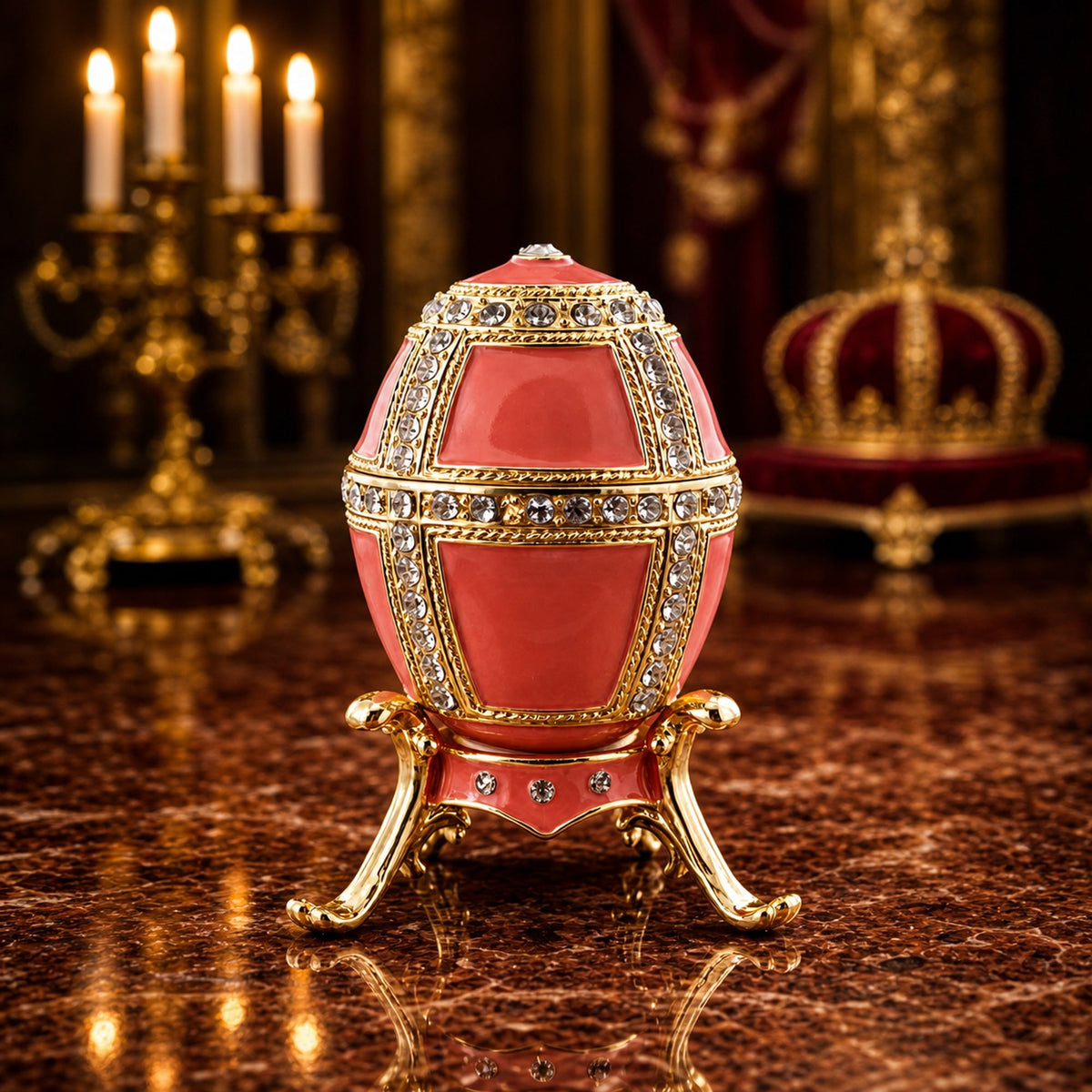 1890 Danish Palaces Royal Imperial Easter Egg