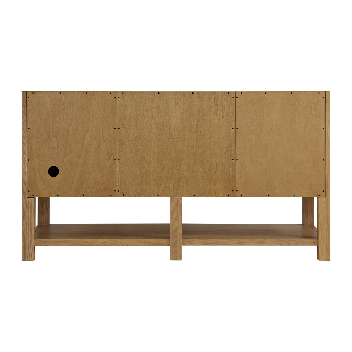 James Martin Breckenridge 60" Double Bathroom Vanity, Light Natural Oak
