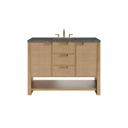 James Martin Solene 48" Single Bathroom Vanity, Seaside Oak