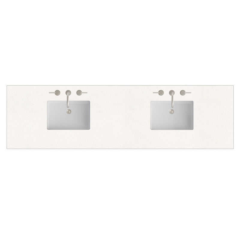 James Martin 84" Double Vanity Top