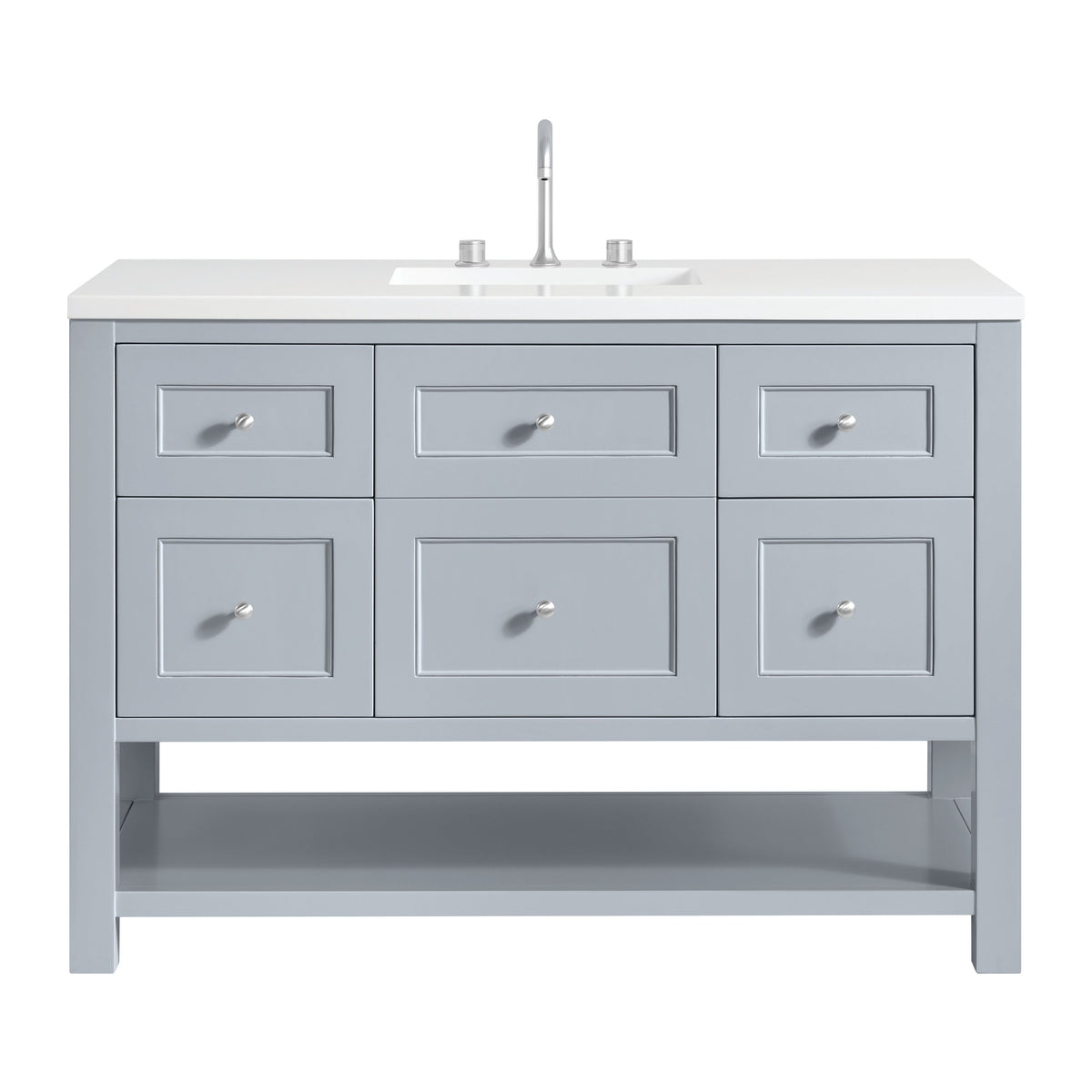 James Martin Breckenridge 48" Single Bathroom Vanity, Serenity Blue