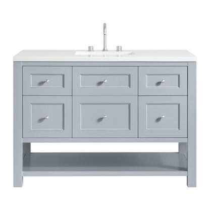 James Martin Breckenridge 48" Single Bathroom Vanity, Serenity Blue