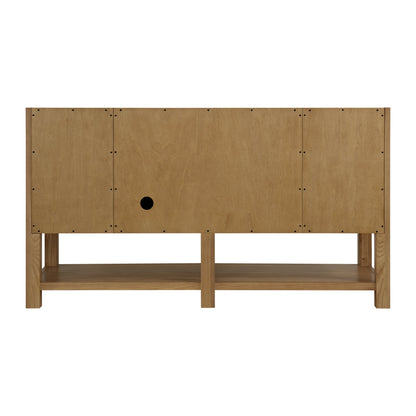 James Martin Breckenridge 60" Single Bathroom Vanity, Light Natural Oak