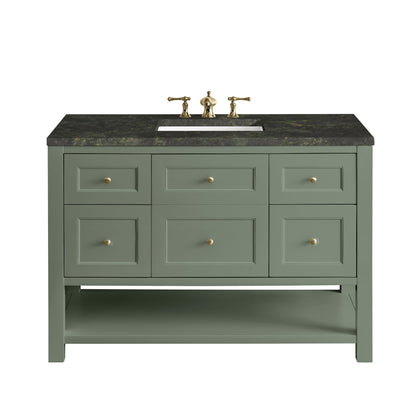 James Martin Breckenridge 48" Single Bathroom Vanity, Smokey Celadon