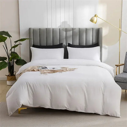 Quilted tan duvet cover set bedroom soft bedding with pillowcases