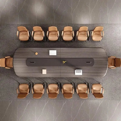 Caliber · Rounded Conference Room Table