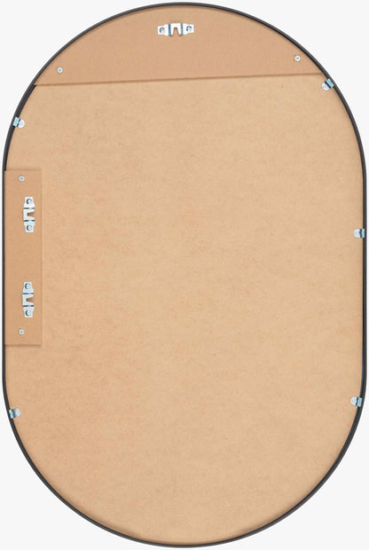 Hagenburg Black Iron Frame Mirror