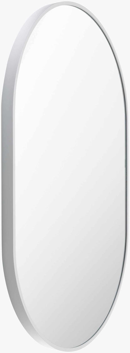 Hagenburg White Iron Frame Mirror