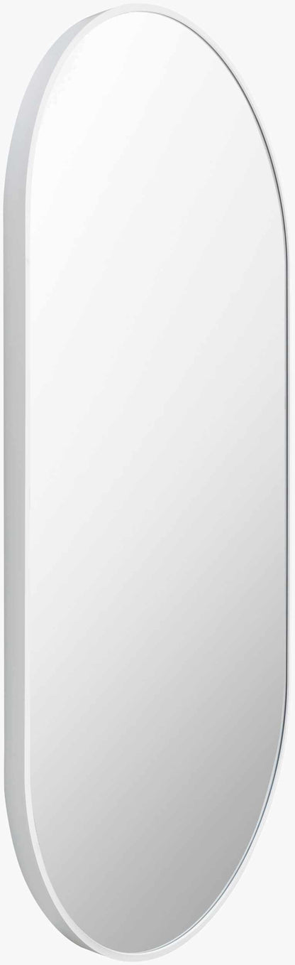 Hagenburg White Iron Frame Mirror