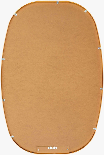 Kopparberg Gold Frame Round Mirror