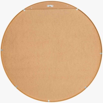 Pontalina Round Gold Mirror