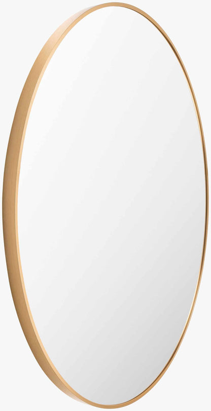 Pontalina Round Gold Mirror