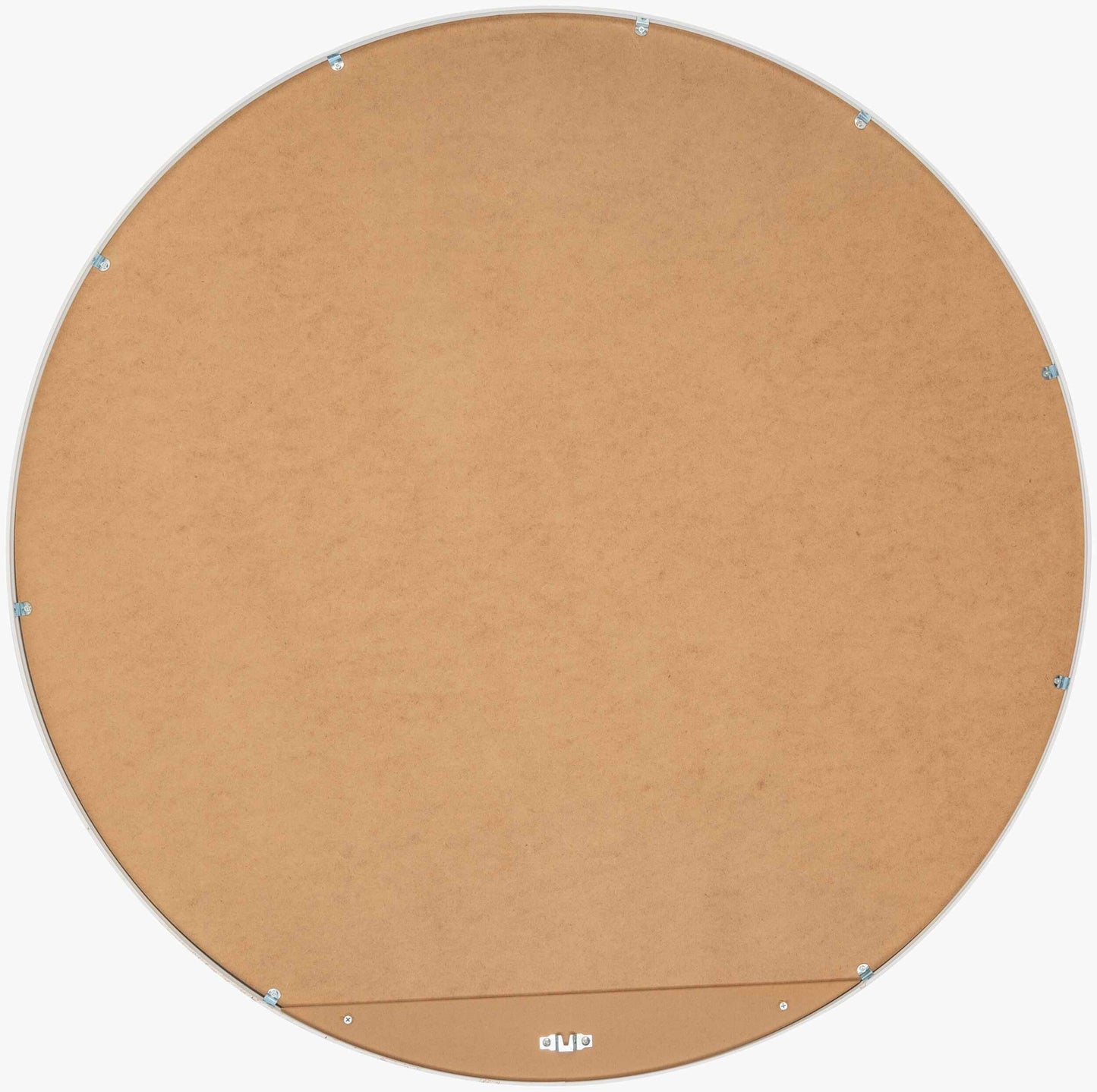 Pontalina Round White Mirror - Clearance